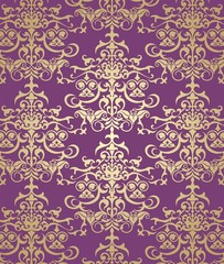 Paisley floral pattern , textile swatch , India	