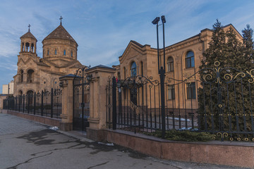 Fototapeta premium Армянская Апостольская церковь Св. Григора Лусаворича, религиозная община, Armenian Apostolic Church of St. Grigor Lusavorich, religious community