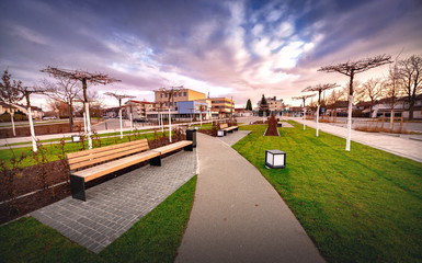 Neuer Marktplatz in Ketsch am Rhein