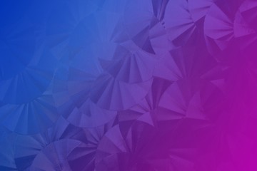 Stained-glass window in a blue-violet shade. Pastel colored circles. Abstract colorful lacy filigree kaleidoscopic decorative oriental fractal floral fashionable tile