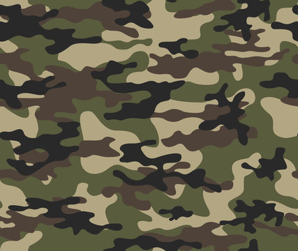  Light camouflage pattern seamless texture military texture for print. Disguise vector background.