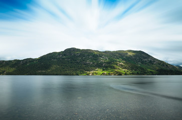 long exposure, Yorkshire dale national park 