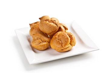 puffs isolated on white background