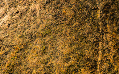 Surface of stone rock as grungy texture background toned in warm colors