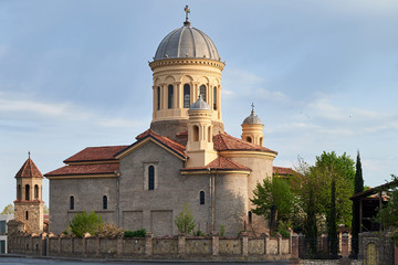 Fototapeta na wymiar Saint Mary Cathedral, ortodox church, Gori, Georgia