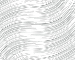  Abstract background with optical illusion wave. Black and white horizontal lines with wavy distortion effect for prints, web pages, template, posters, monochrome backgrounds and pattern