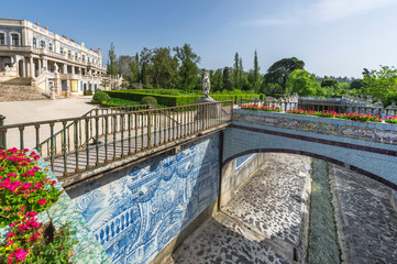 Naklejka premium Visiting Queluz national palace