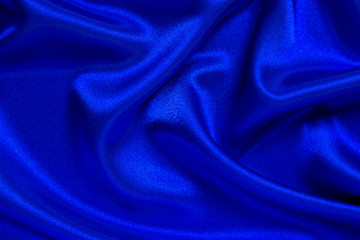 Beautiful blue cloth as background