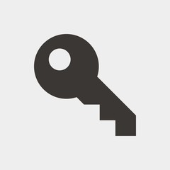 key icon vector illustration and symbol for website and graphic design