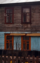 Obraz na płótnie Canvas old beautiful wooden house. Nizhny Novgorod. Russia