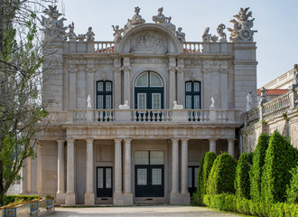 Visiting Queluz national palace