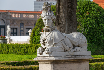 Visiting Queluz national palace