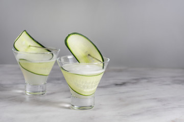 Cucumber Lemonade Mocktail