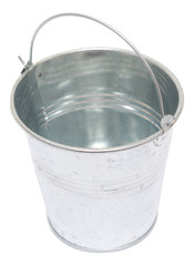 Bucket on white