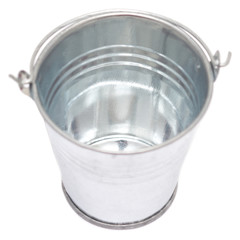 Bucket on white