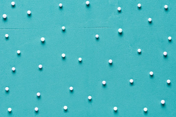 abstract white dot on blue background