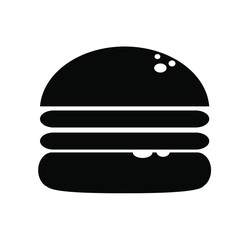 hamburger icon on white background