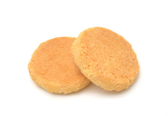 Cookies isolated on white background.