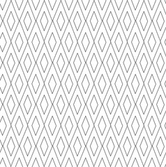 Fototapeta premium Abstract geometric pattern background with hexagonal and triangular texture. Black and white seamless pattern. Simple minimalistic pattern