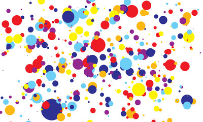 Dot color background. Vector illustration.