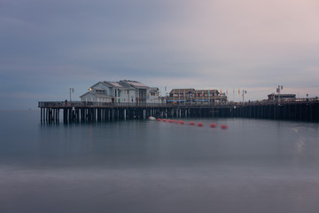 Fototapeta na wymiar Santa Barbara pier in California, United States.
