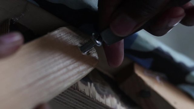 make shift screw driver to do repairs