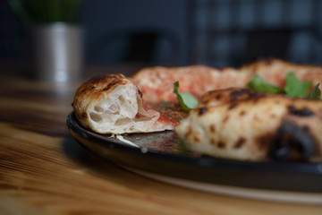 Italian pizza preparation