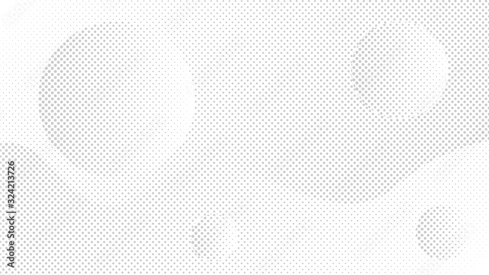 Poster modern halftone white and grey background. design decoration concept for web layout, poster, banner.