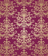 Paisley floral pattern , textile swatch , India	