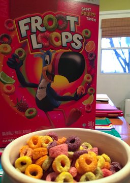 Céréales Froot Loops De Kellogg's