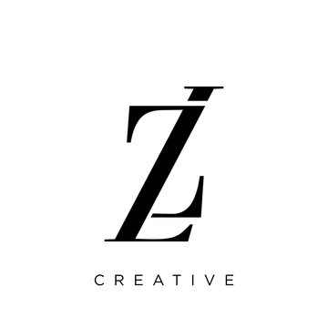 zl logo design vector icon
