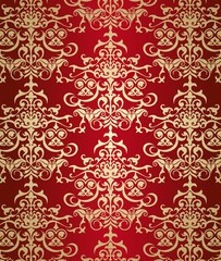 Paisley floral pattern , textile swatch , India	