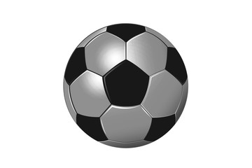 Fototapeta premium soccer ball isolated on white background