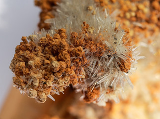 Aragonite,raw natural mineral beautiful background