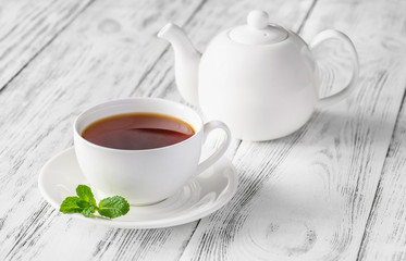Cup of black tea