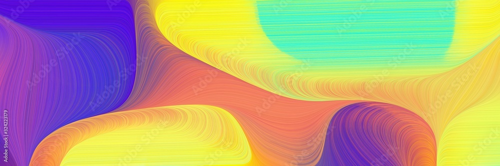 Poster flowing header with dark khaki, khaki and moderate violet colors. dynamic curved lines with fluid flowing waves and curves