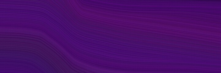 surreal banner with very dark magenta, indigo and very dark violet colors. dynamic curved lines with fluid flowing waves and curves