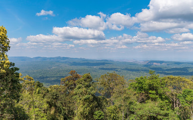 sky and mountain in national park