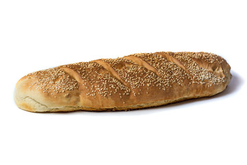 white bread with sesame seeds