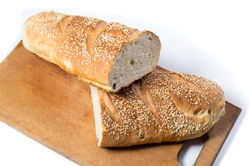 Home made white bread