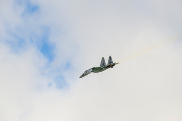 flying in the sky