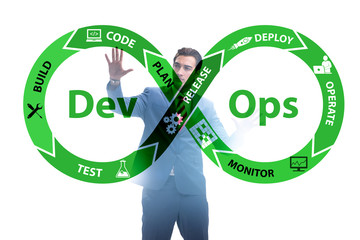 DevOps software development IT concept