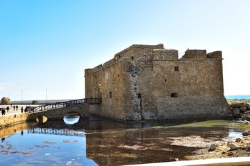 Zamek forteca Kato Paphos Cypr 