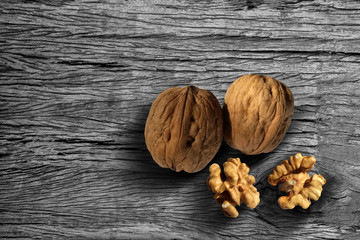 walnut and walnut interior wooden