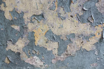 Zelfklevend Fotobehang Verweerde muur Cement ruwe muur abstracte textuur en achtergrond.