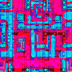 abstract color pattern in graffiti style. Quality illustration for your design