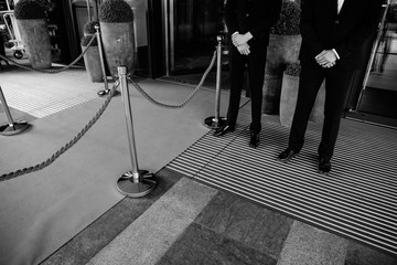 Red carpet. The path to glory, victory and success