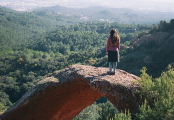 Naklejka premium Vistas al infinito