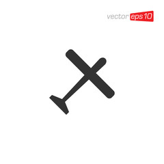 Plane Transportation Icon Logo Design Vector