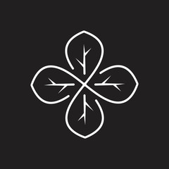 infinity thin line lives symbol logo vector